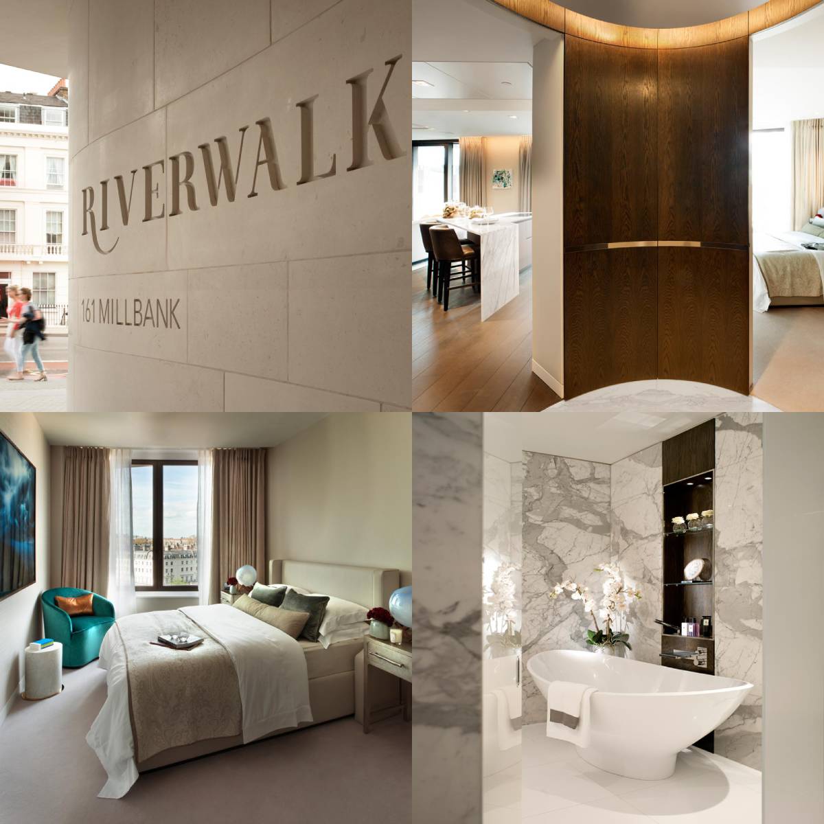 Crosstree portfolio - Riverwalk, Millbank, London