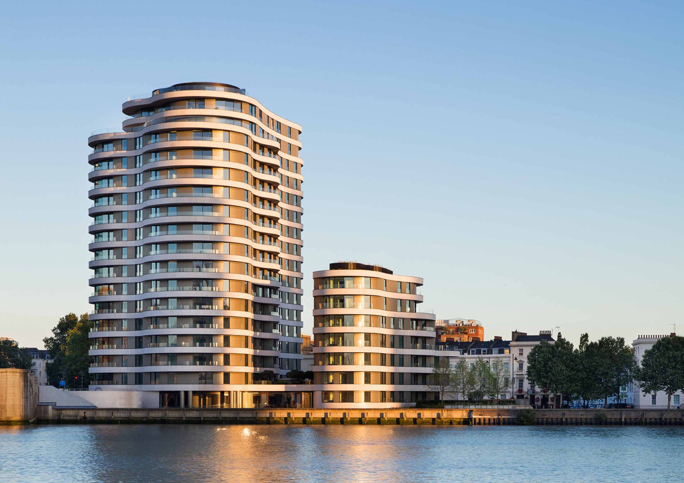 Crosstree portfolio - Riverwalk, Millbank, London