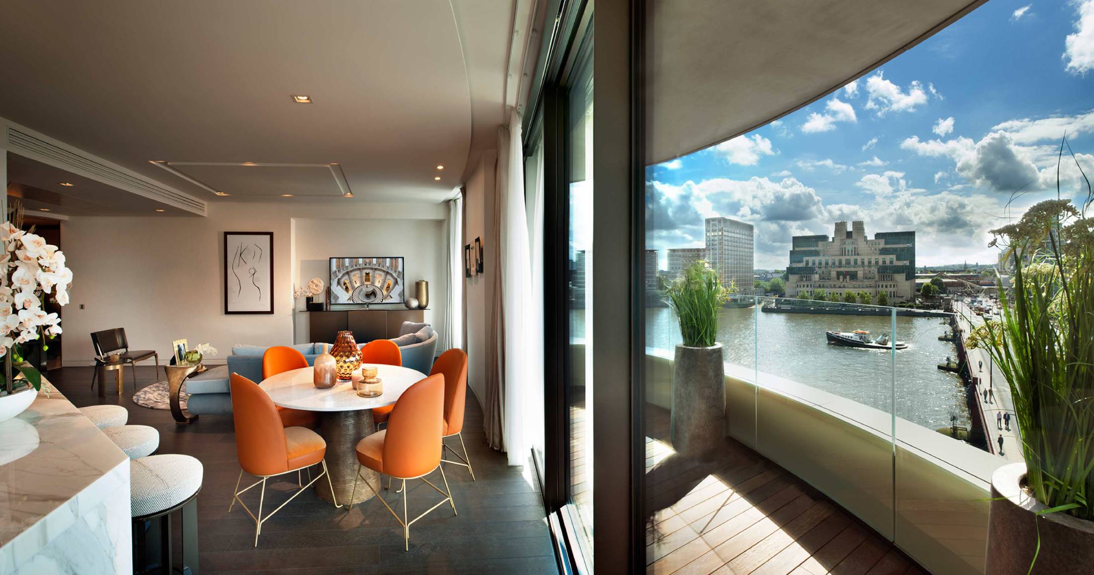 Crosstree portfolio - Riverwalk, Millbank, London