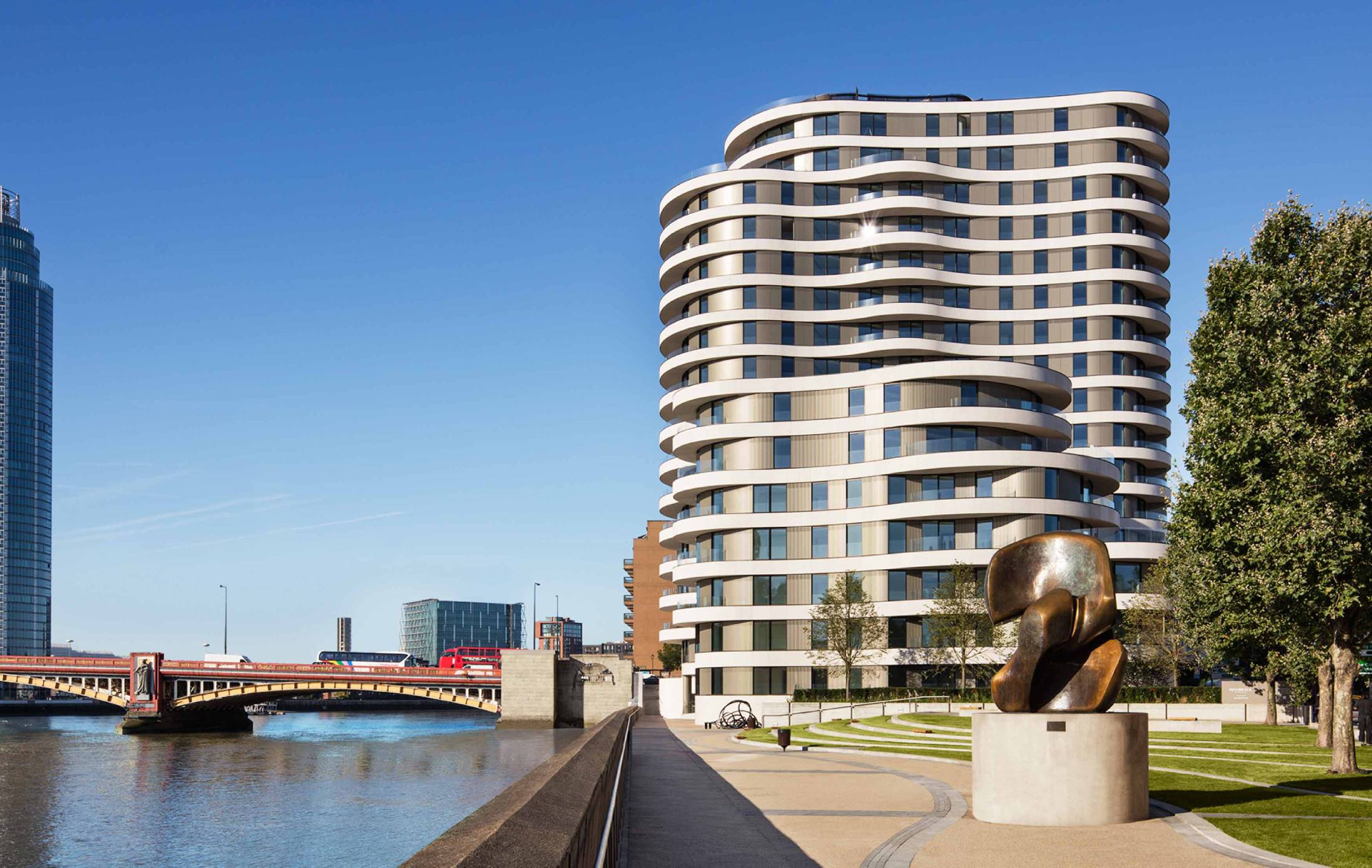 Crosstree portfolio - Riverwalk, Millbank, London