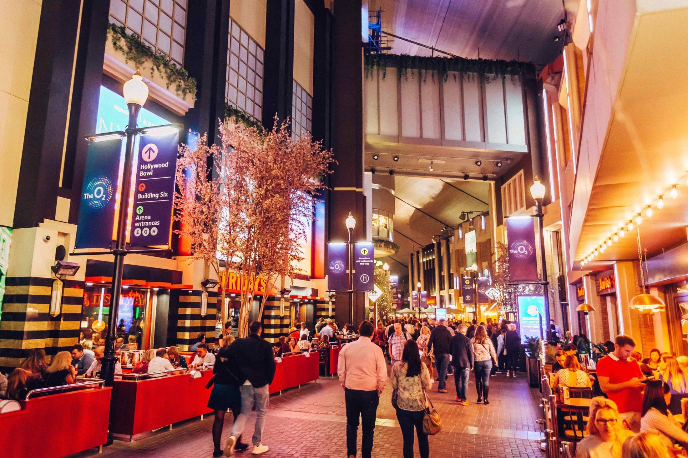 Crosstree portfolio - The O2, London