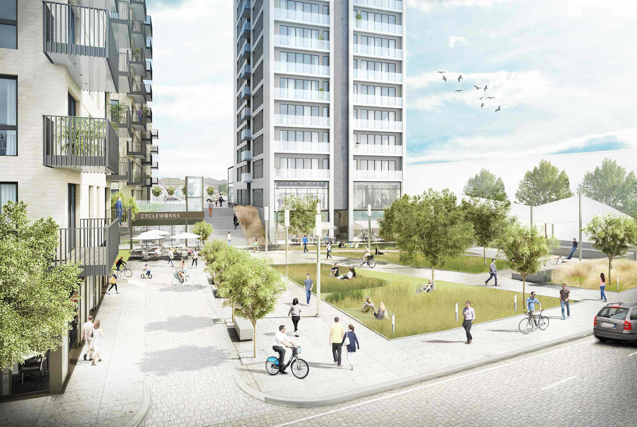 Crosstree portfolio - Portal Way, West London