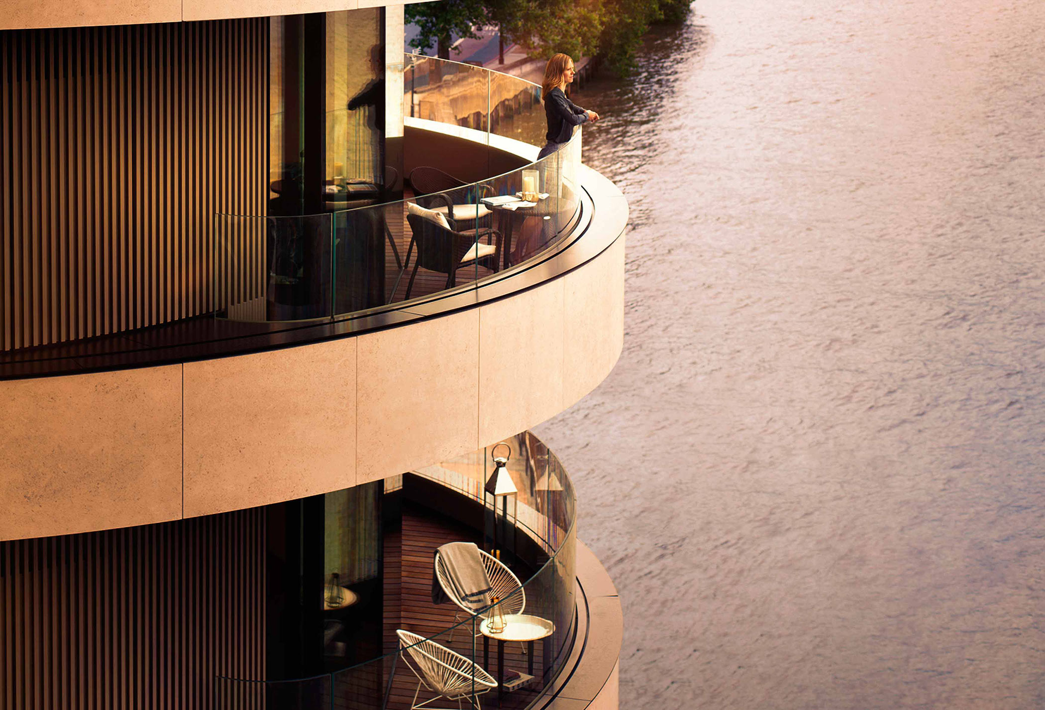 Crosstree portfolio - Riverwalk, Millbank, London